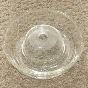 Glass bundt cake mold